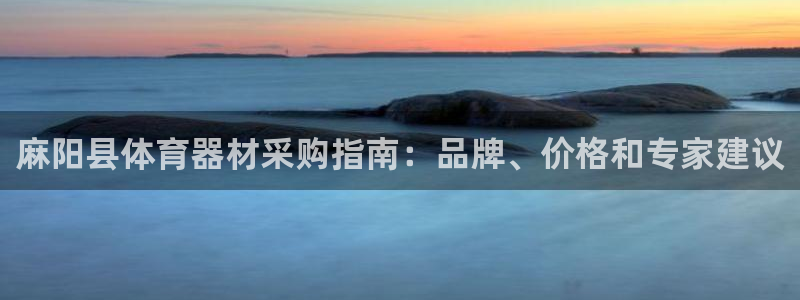 ag尊龙官方网站app：麻阳县体育器材采购指南：品牌、价格和